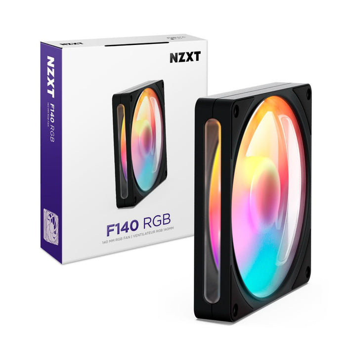 EAN 5056547208428 - NZXT F140 RGB Carcasa del ordenador Ventilador 14 cm Negro imagen 2