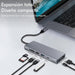 EAN 8436588883605 - Leotec LEDS07 base para portátil y replicador de puertos Acoplamiento USB 3.2 Gen 2 (3.1 Gen 2) Type-C imagen 5