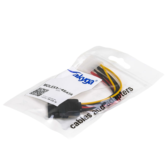 EAN 5901720131386 - Akyga AK-CA-16 cable de alimentación interna 0,15 m imagen 2
