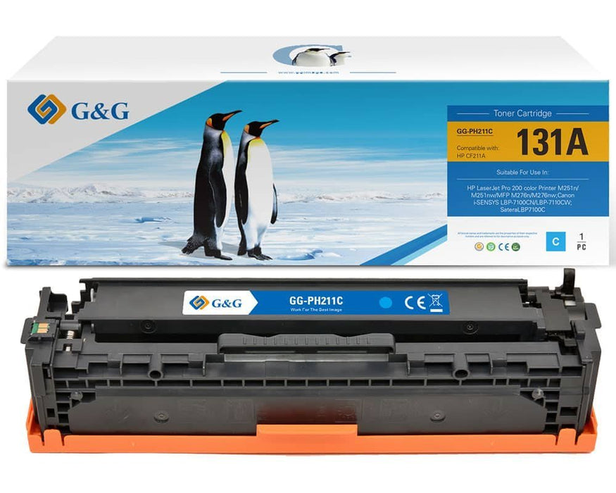 EAN 6941784769544 - G&G 14317 cartucho de tóner 1 pieza(s) Compatible Cian imagen 1