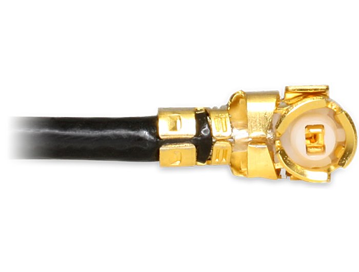 EAN 4043619884643 - DeLOCK 88464 cable de señal 0,2 m Negro, Oro, Plata imagen 3