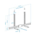 EAN 8433281012363 - TooQ TQSBM-01 kit de montaje Negro imagen 4