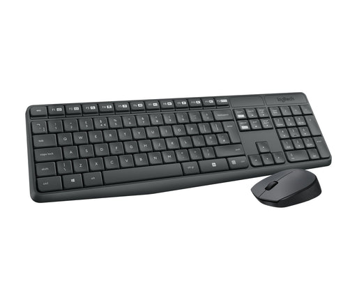 EAN 5099206063891 - Logitech 920-007915 teclado Ratón incluido Universal RF inalámbrico Griego Gris imagen 2