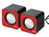 EAN 5902211103592 - Audiocore AC870 R De 2 vías Gris, Rojo Alámbrico 3 W imagen 1