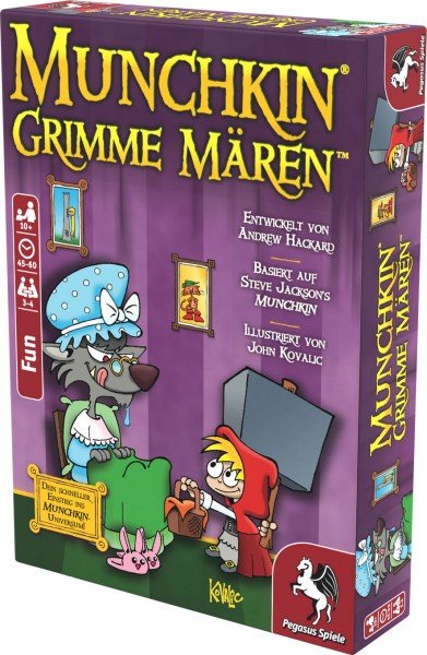 EAN 4250231713668 - Pegasus Munchkin Grimme Mären Juego de mesa Interpretación de roles imagen 2