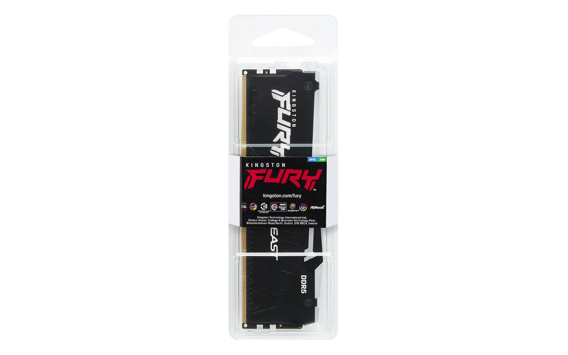 EAN 0740617343106 - Kingston Technology FURY Beast RGB módulo de memoria 1 x 8 GB 6000 MT/s 288-pin DIMM ECC imagen 5