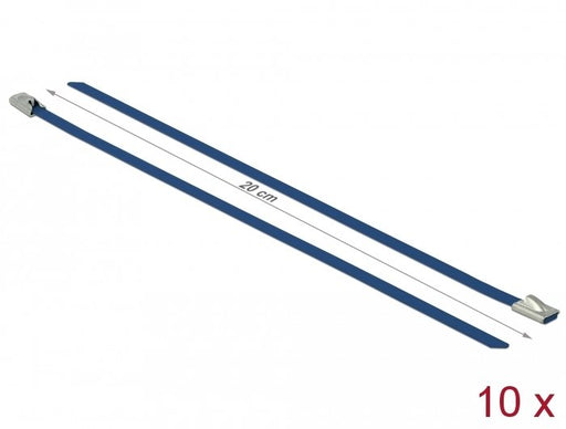 EAN 4043619187935 - DeLOCK 18793 presilla Acero Azul 10 pieza(s) imagen 2