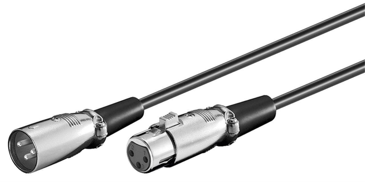 EAN 5711783980957 - Microconnect XLRMF05 cable de audio 0,5 m XLR (3-pin) Negro imagen 1