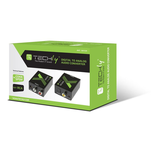 EAN 8057685301139 - Techly IDATA SPDIF-3 cambiador de género para cable Multiconnection RCA Negro imagen 2