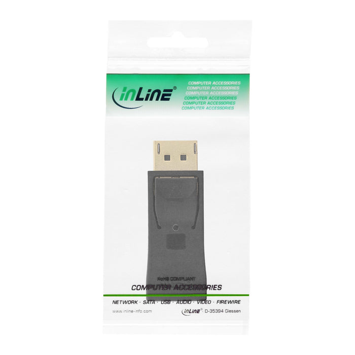 EAN 4043718234257 - InLine 17198J adaptador de cable de vídeo DisplayPort male HDMI Negro imagen 3