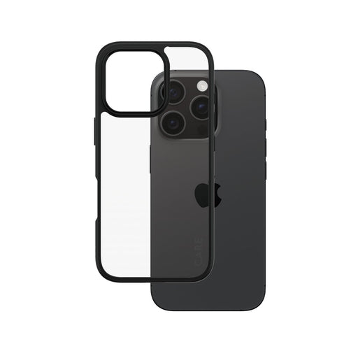 EAN 5715685004285 - PanzerGlass CARE™ by ® Urban Combat Case Transparent w. Black Frame iPhone 16 Pro funda para teléfono móv imagen 1