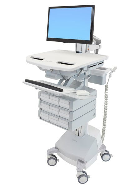 EAN 698833044058 - Ergotron StyleView Aluminio, Gris, Blanco Panel plano Carro multimedia imagen 1
