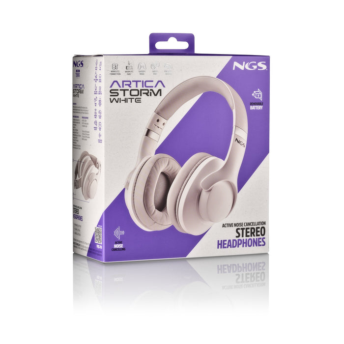 EAN 8435430628746 - NGS ARTICA STORM WHITE Auriculares Inalámbrico y alámbrico Diadema Llamadas/Música/Deporte/Uso diario Blu imagen 5