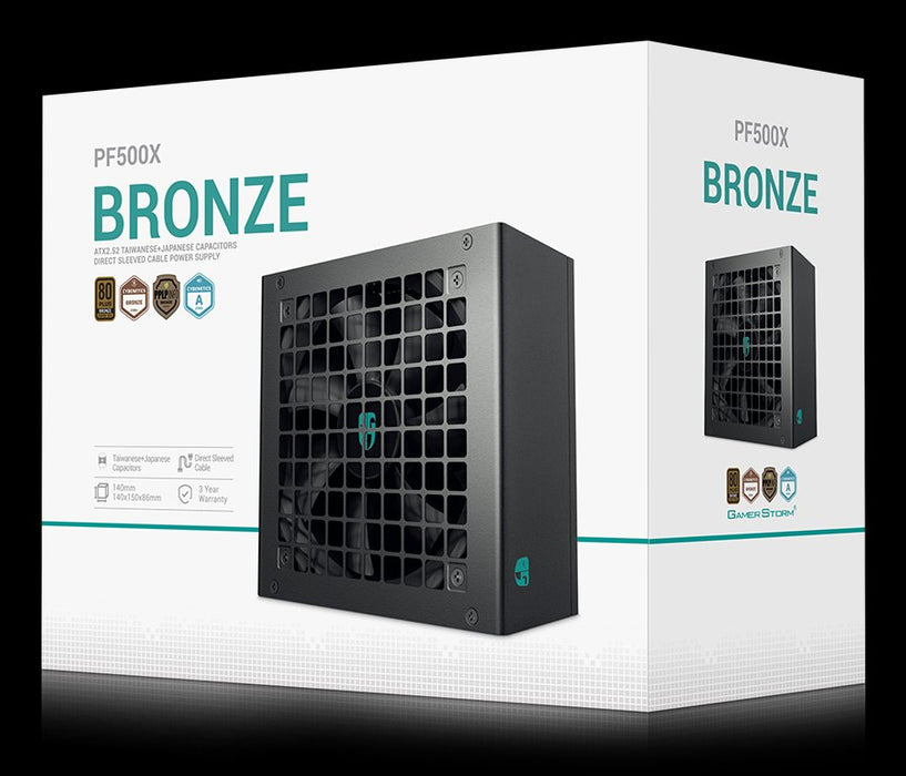 EAN 6933412743804 - DeepCool PF500X unidad de fuente de alimentación 500 W 20+4 pin ATX ATX Negro imagen 8