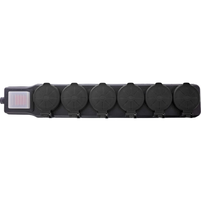 EAN 4043718315826 - InLine 16496O base múltiple 3 m 6 salidas AC Negro imagen 3