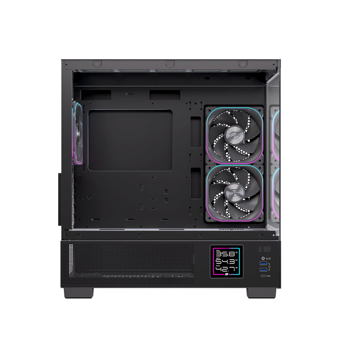 EAN 6977277360011 - Einarex EXCS-SM-51DR-B carcasa de ordenador Micro Torre Negro imagen 6