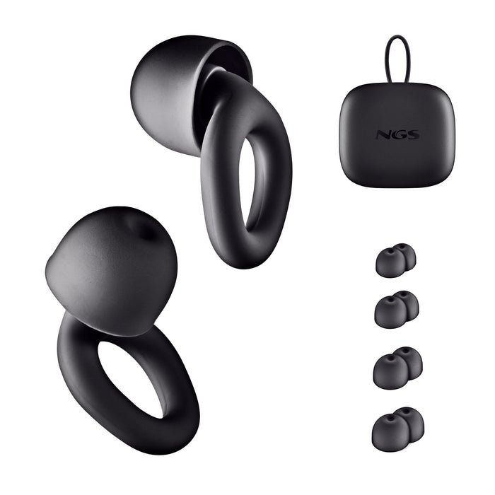 EAN 8435430627732 - NGS NOON BLACK Tapón para oídos reutilizable Negro imagen 7