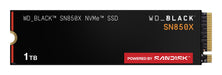 EAN 0718037891392 - SanDisk Black WD_BLACK SN850X NVMe 1 TB M.2 PCI Express 4.0 imagen 1