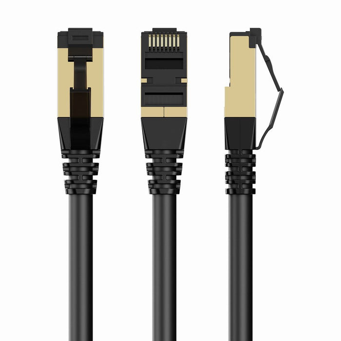 EAN 8716309120654 - Gembird PP8-LSZHCU-BK-3M cable de red Negro Cat8 S/FTP (S-STP) imagen 1