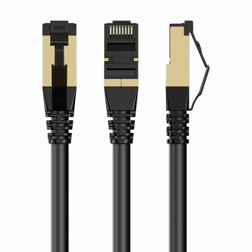 EAN 8716309120623 - Gembird PP8-LSZHCU-BK-1M cable de red Negro Cat8 S/FTP (S-STP) imagen 1
