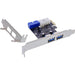 EAN 4043718333226 - InLine 76666G tarjeta y adaptador de interfaz Interno USB 3.2 Gen 2 (3.1 Gen 2) imagen 1