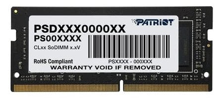 EAN 0814914027301 - Patriot Memory Signature Line PSD416G320081S módulo de memoria 16 GB 1 x 16 GB DDR4 260-pin SO-DIMM imagen 1