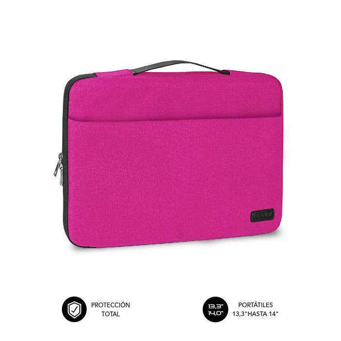 EAN 8436586741792 - SUBBLIM SUB-LS-0TS0002 maletines para portátil 35,6 cm (14") Rosa imagen 1