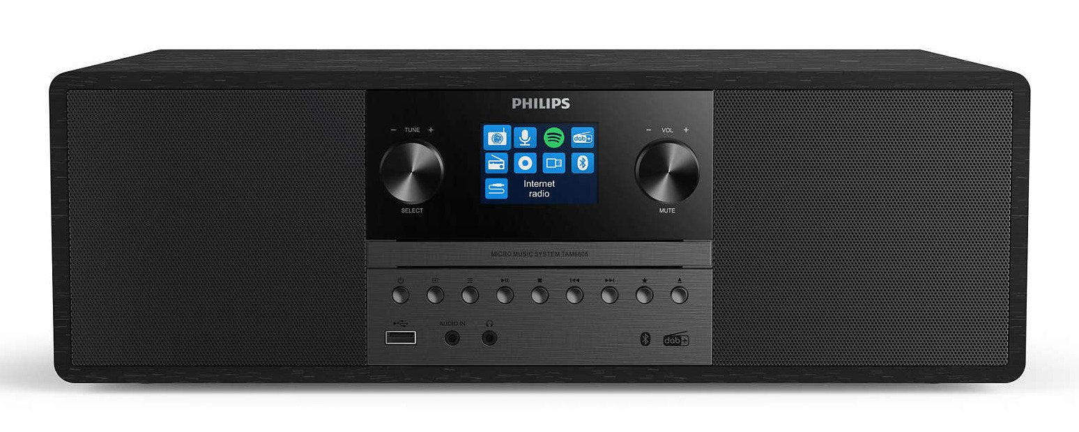 EAN 4895229109841 - Philips TAM6805/10 sistema de audio para el hogar Microcadena de música para uso doméstico 50 W Negro imagen 1