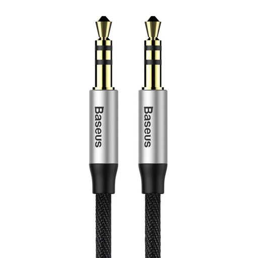 EAN 6953156257184 - Baseus CAM30BS1 cable de audio 1 m 3,5mm Negro, Plata imagen 1