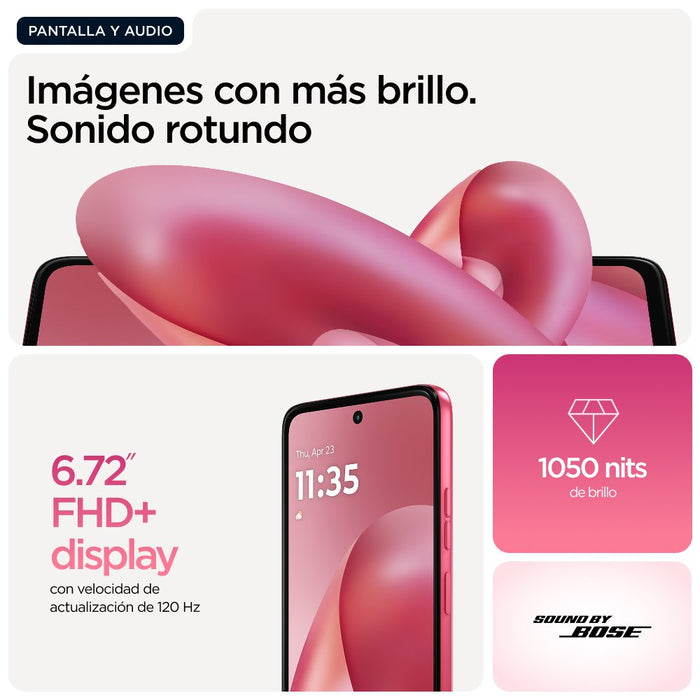 EAN 840493609003 - Motorola moto g57 power 17,1 cm (6.72") SIM doble Android 16.0 5G USB Tipo C 12 GB 256 GB 7000 mAh Rosa imagen 10