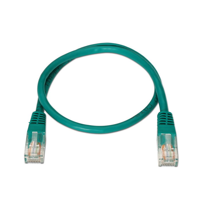 EAN 8436574701920 - AISENS A133-0193 cable de red Verde 0,5 m Cat5e U/UTP (UTP) imagen 2