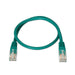 EAN 8436574701920 - AISENS A133-0193 cable de red Verde 0,5 m Cat5e U/UTP (UTP) imagen 2