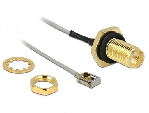 EAN 4043619899265 - DeLOCK 89926 cable coaxial 0,1 m SMA MHF I LK Negro, Gris imagen 1