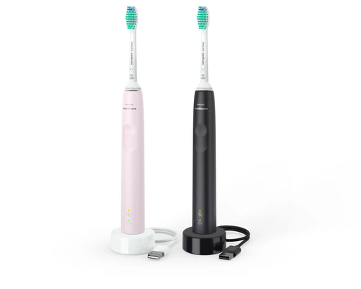 EAN 8710103985693 - Philips Sonicare 3100 series HX3675/15 cepillo eléctrico para dientes Adulto Cepillo dental sónico Negro, imagen 2