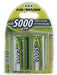 EAN 4013674030927 - Ansmann Blister 2 X Akku NiMH Mono/D 5000 mAh D / HR20 Níquel-metal hidruro (NiMH) imagen 1