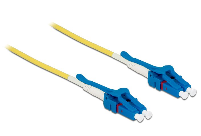 EAN 4043619850860 - DeLOCK 85086 Cable de fibra óptica e InfiniBand 5 m LC Amarillo imagen 1