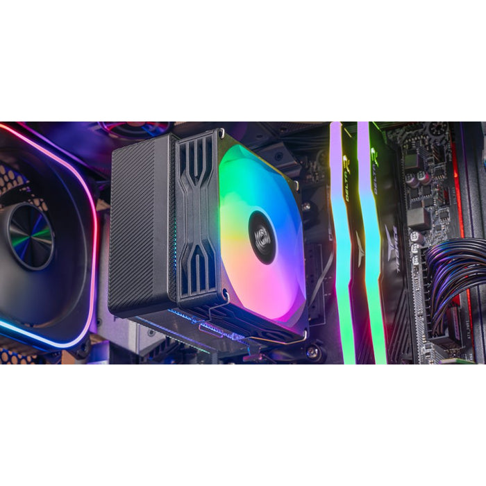 EAN 8435693113249 - Mars Gaming MCPU-X2 Procesador Refrigerador de aire 9 cm Negro 1 pieza(s) imagen 6