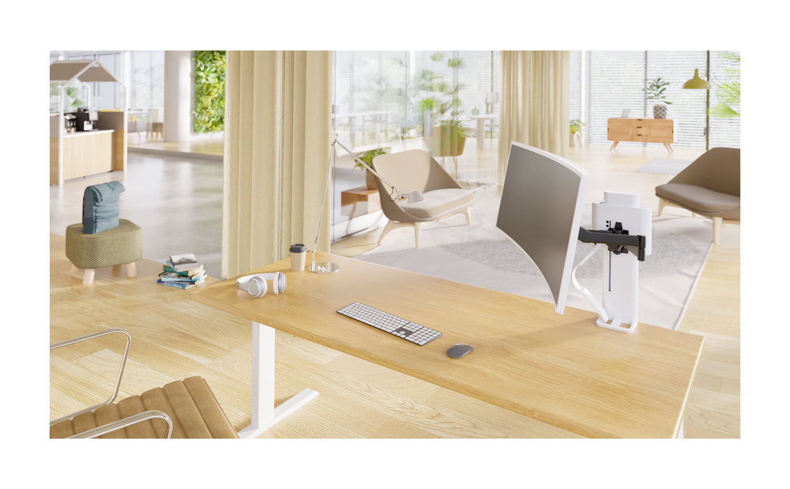 EAN 698833083705 - Ergotron TRACE 45-630-216 soporte para monitor 96,5 cm (38") Escritorio Blanco imagen 8