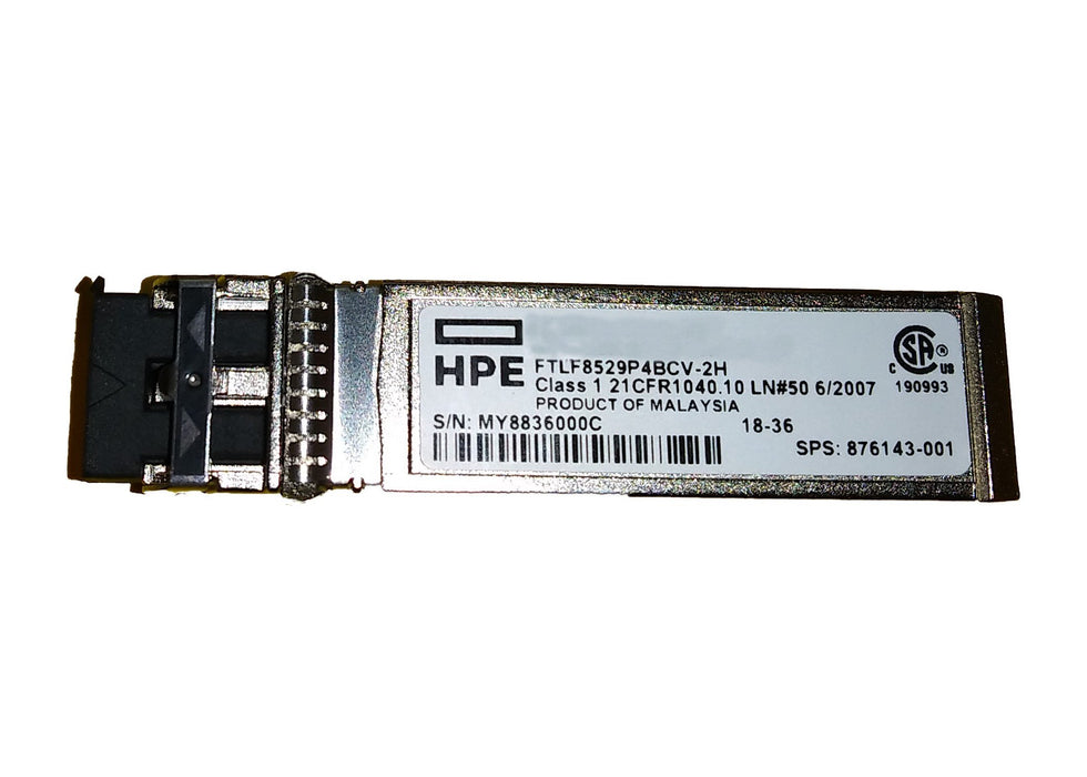 EAN 883585702206 - HPE 8Gb Short Wave Fibre Channel SFP+ 1 Pack Transceiver red modulo transceptor imagen 1