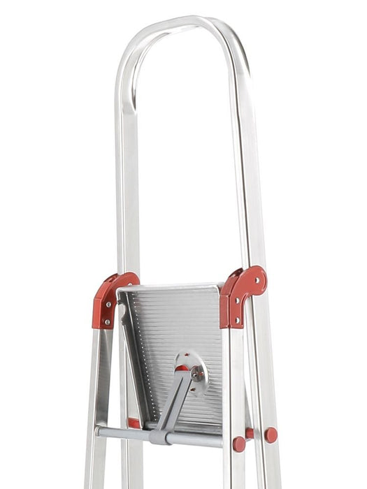 EAN 8420812958085 - Rolser UNI004 escalera Escalera taburete Aluminio, Rojo imagen 3