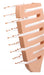 EAN 8021735216797 - Muitomas HAIRBRUSHLPF cepillo para el cabello y peine Adulto Cepillo paleta para el pelo Durazno 1 pieza( imagen 4