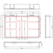 EAN 4043718331444 - InLine 43009I pieza pequeña y caja de herramientas Caja para piezas pequeñas Naranja, Blanco imagen 3