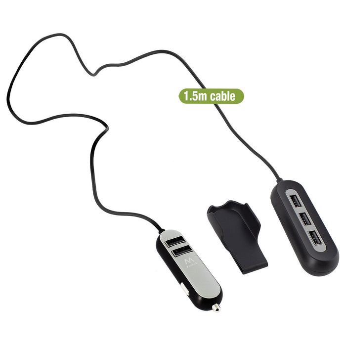 EAN 8054392613968 - Ewent EW1355 cargador de dispositivo móvil Universal Negro, Gris Encendedor de cigarrillos Auto imagen 6