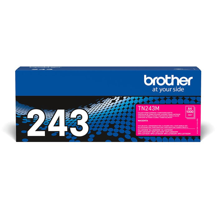 EAN 4977766787499 - Brother TN-243M cartucho de tóner 1 pieza(s) Original Magenta imagen 1
