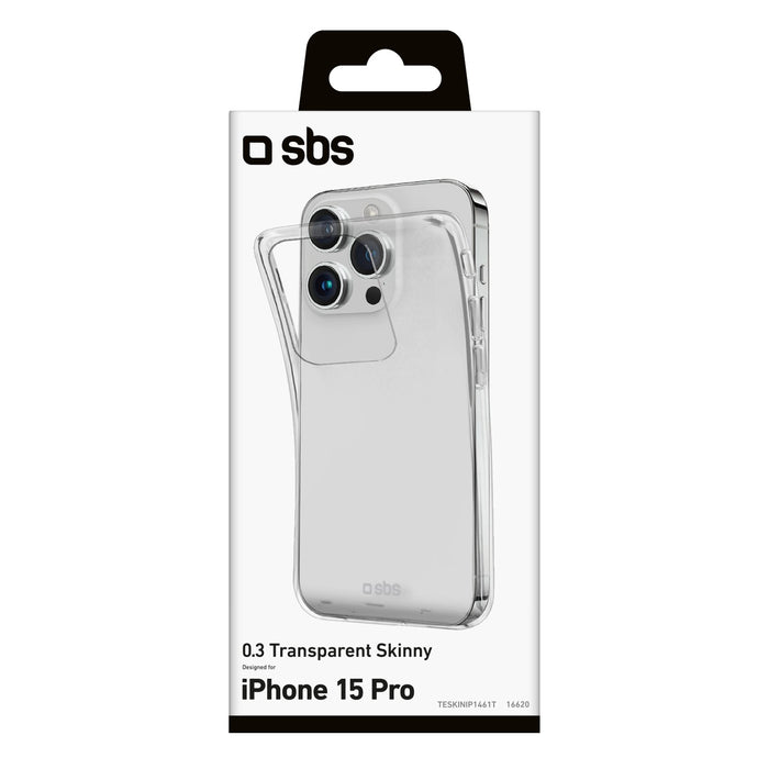 EAN 8018417449406 - SBS TESKINIP1561PT funda para teléfono móvil 15,5 cm (6.1") Transparente imagen 3