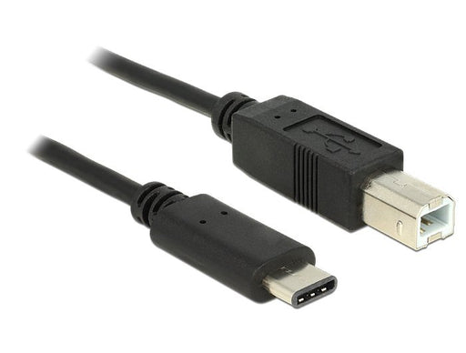 EAN 4043619833283 - DeLOCK 0.5m, USB2.0-C/USB2.0-B cable USB 0,5 m USB B USB C 0,48 Gbit/s Negro imagen 1