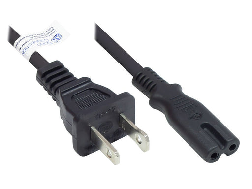 EAN 4014619170142 - Alcasa P4070-S018 cable de transmisión Negro 1,8 m NEMA 1-15P C7 acoplador imagen 1
