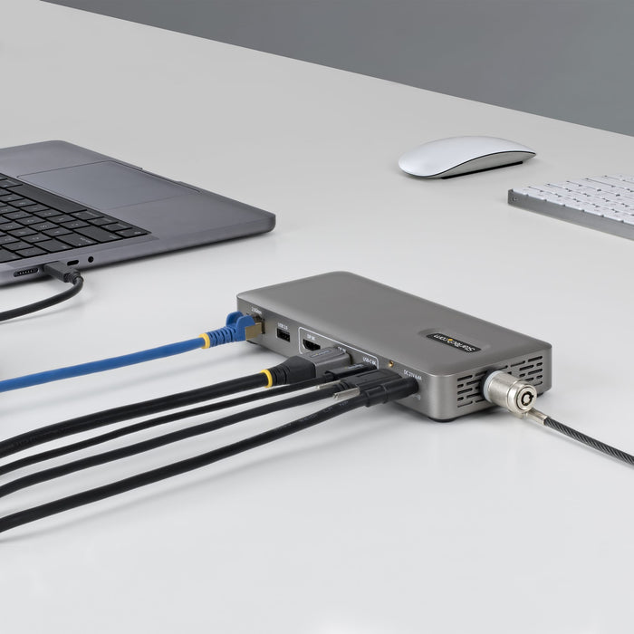 EAN 65030921930 - StarTech.com 208UE-USB4-DOCK base para portátil y replicador de puertos Alámbrico Gris imagen 3