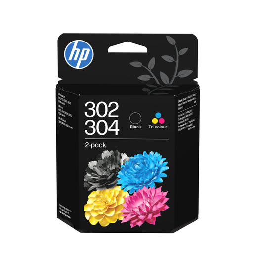 EAN 199764139733 - HP 302/304 Tri-color/Black Ink Crtg 2-Pk cartucho de tinta 2 pieza(s) Negro, Cian, Magenta, Amarillo imagen 1