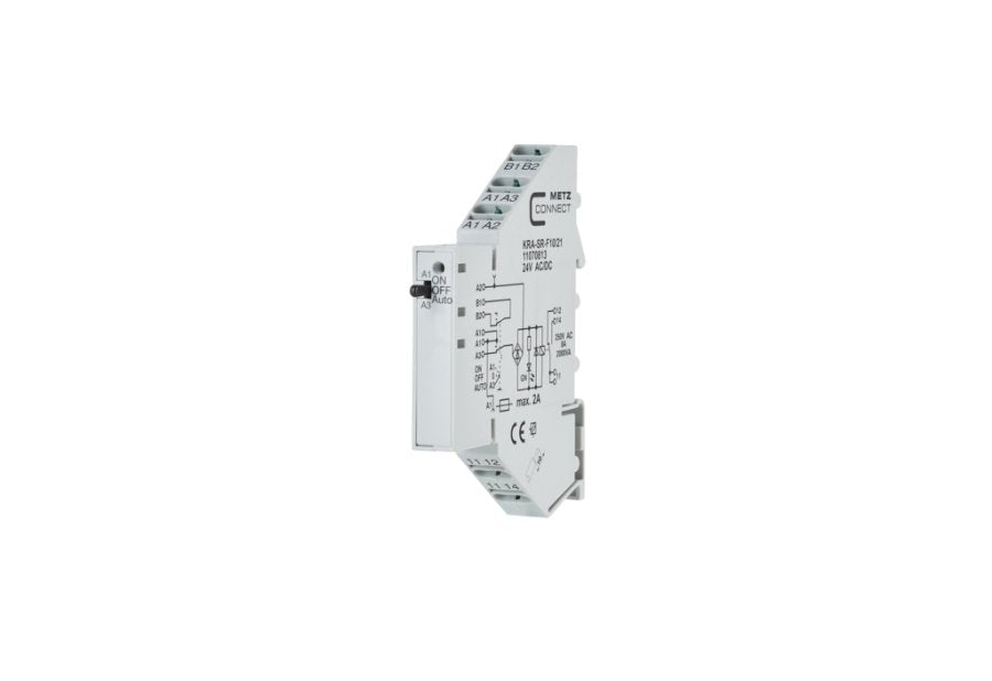 EAN 4250184123118 - METZ CONNECT KRA-SR-F10/21 alimentación del relé Gris imagen 1